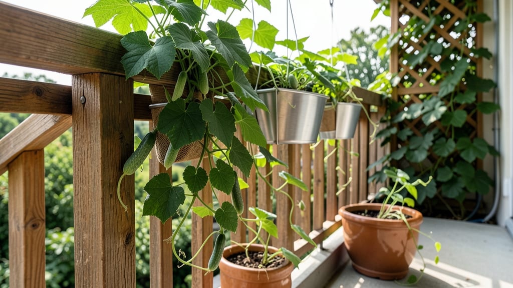 Cucumbers for Vertical Gardens