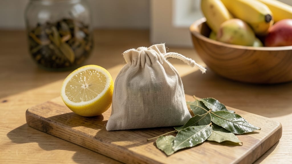 Bay Leaves in Kitchen Storage