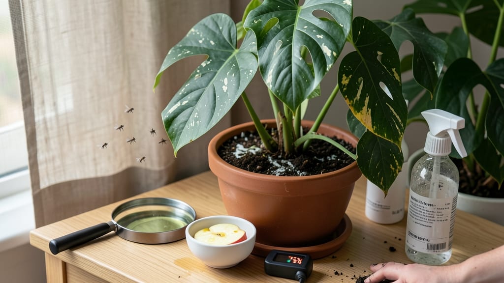 Fruit Flies in Plant Soil: Natural Traps That Work in 48 Hours
