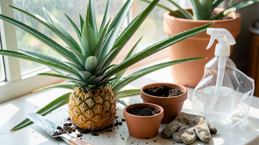How To Grow Pineapple From Fruit: Leafy Crown Propagation Guide