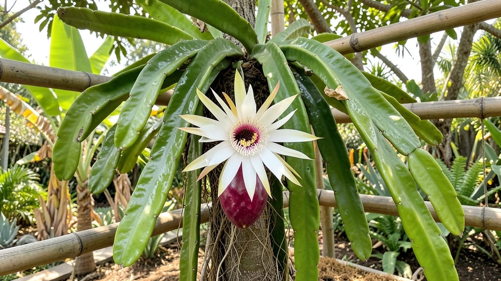 Purple Fruit On Cactus: Vibrant Harvests With Zero Fuss Care