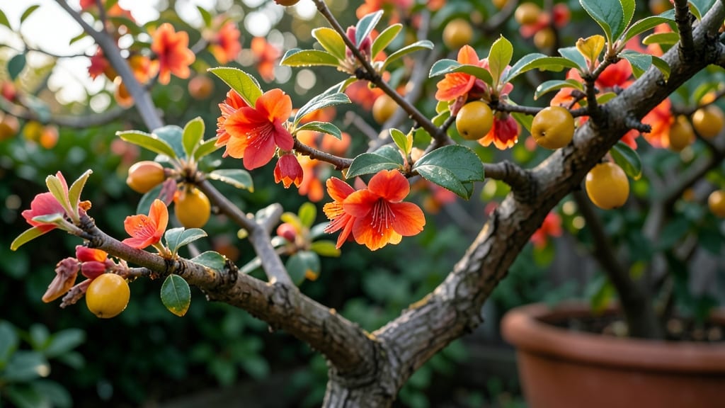 Compact Japanese Quince (Chaenomeles speciosa)