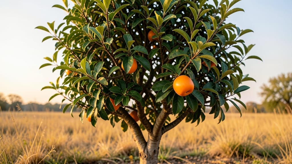 Persimmon Tree 'Fuyu' for Easy Pollination