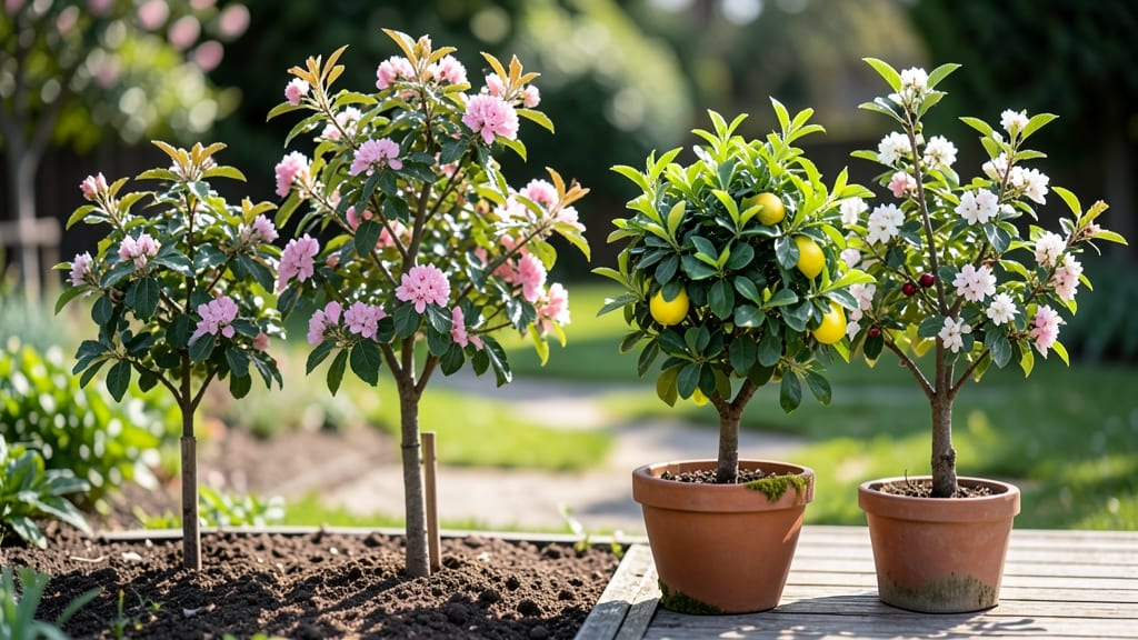 Miniture Fruit Trees: Dwarf Varieties for Balconies and Containers