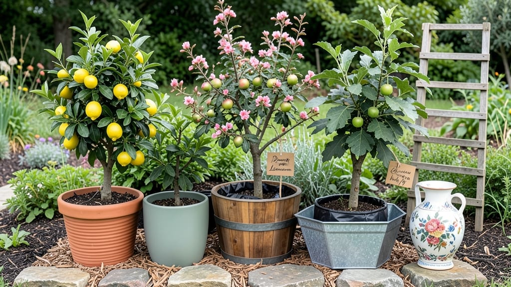 Miniature Fruit Trees in Pots: Space-Saving Varieties for Balcony Harvests