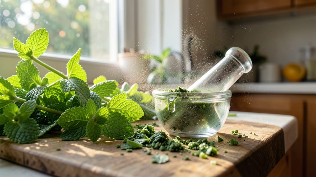 Mint Plants for Strong Fly Deterrence