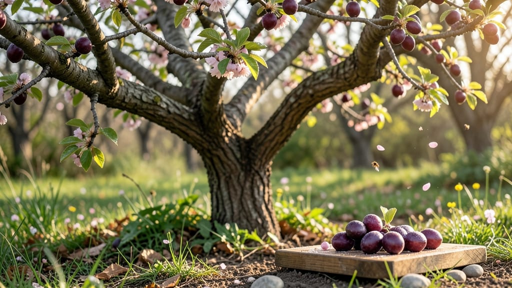 Wild Plum for Early Spring Fruit