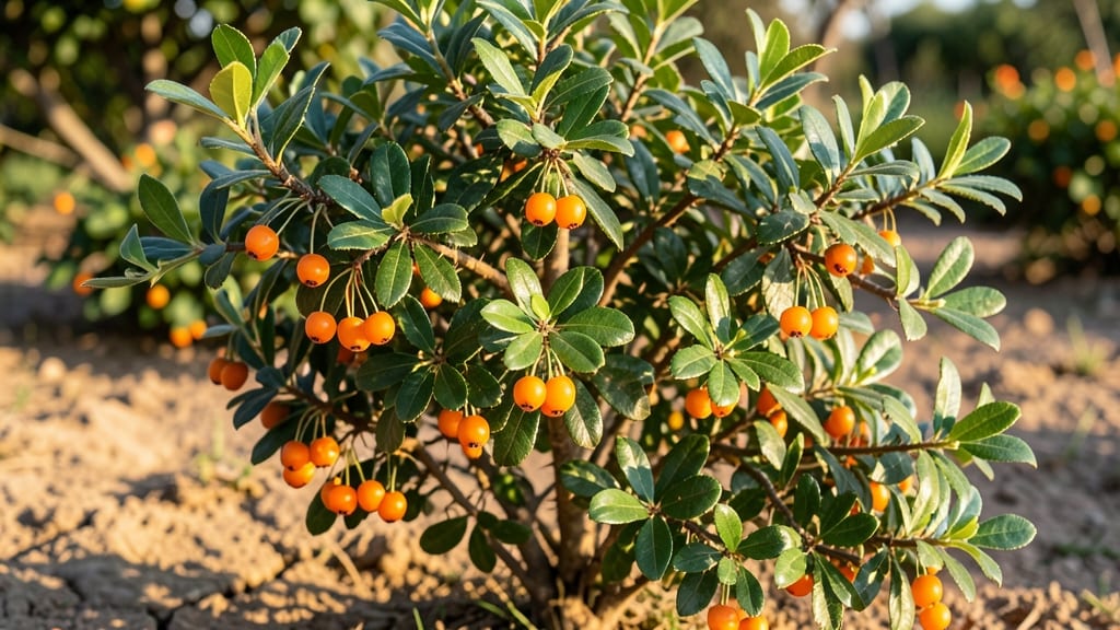 Barberry Shrubs with Zesty Fruit