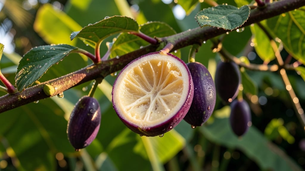 Purple Granadilla with Creamy Interior Texture