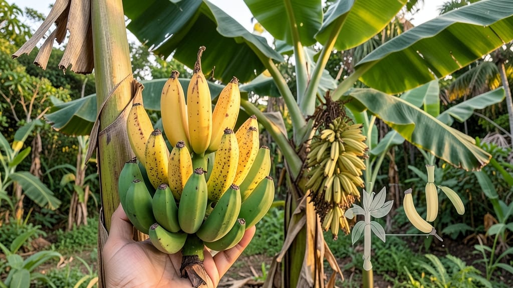 How Many Times Does a Banana Tree Bear Fruit: Life Cycle Stages Explained