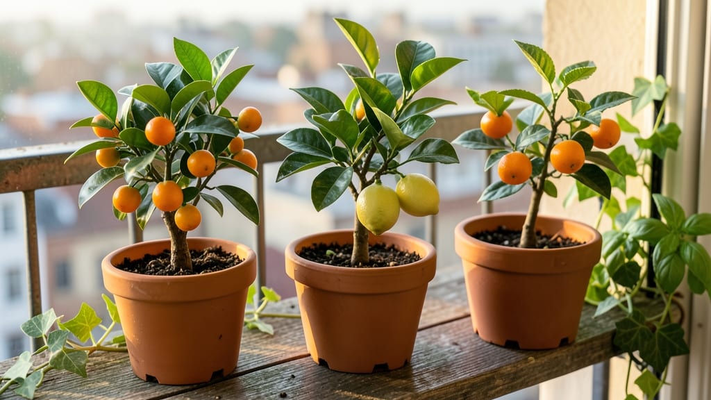Dwarf Citrus Trees (Calamondin or Meyer Lemon)
