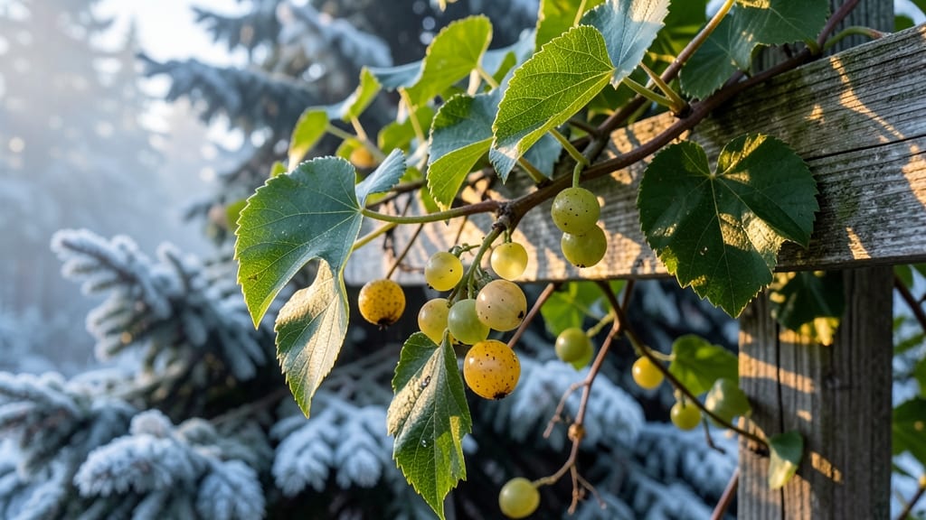 Arctic Kiwi Vine (Actinidia arguta)