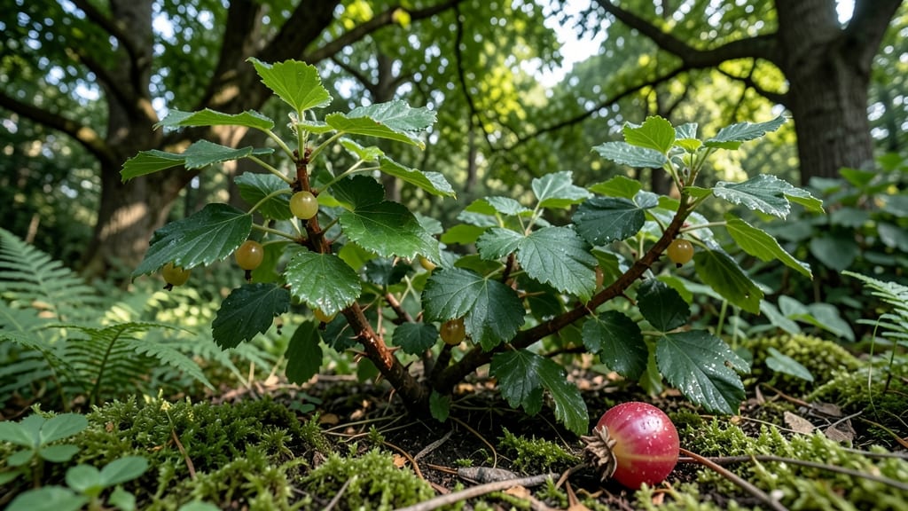 Gooseberries in Shady Spots
