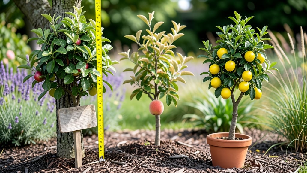 How Tall Do Dwarf Fruit Trees Grow: Space-Saving Heights by Variety