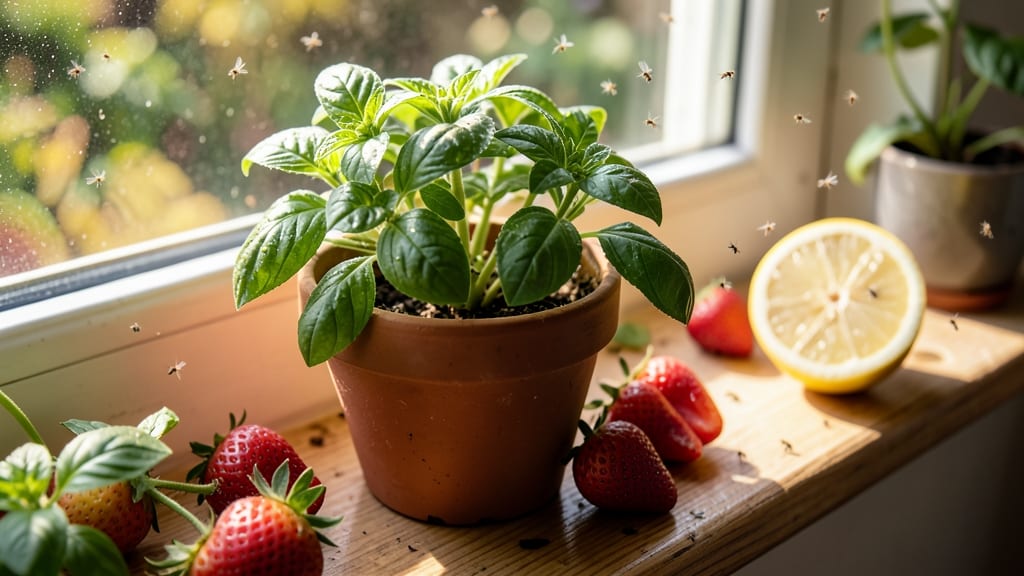 Basil Plants for Kitchen Countertops