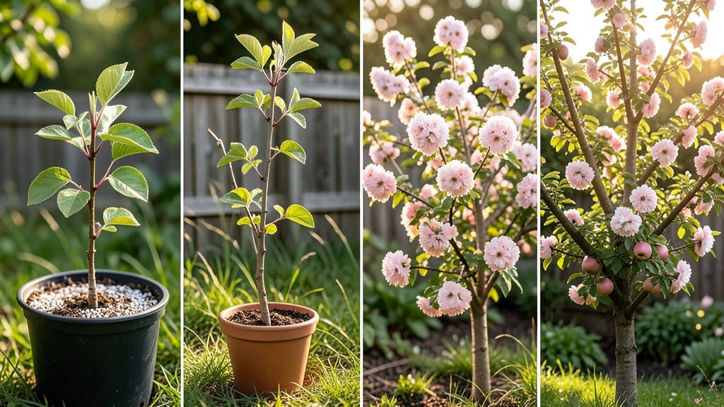 Apple From Seed To Fruit: Patience-Paid Bounty in Just 5 Years