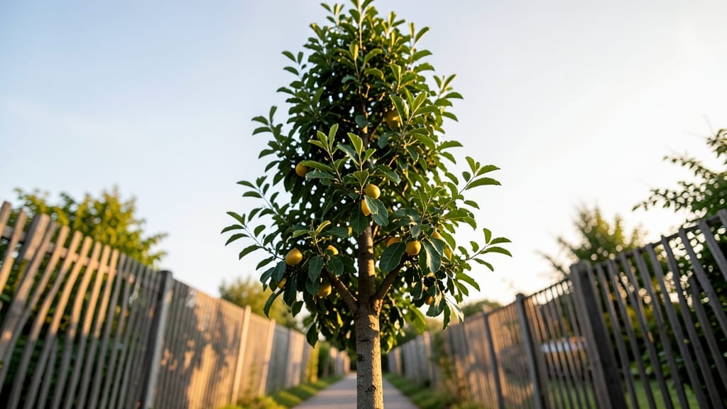 Columnar Pear Trees for Narrow Spaces
