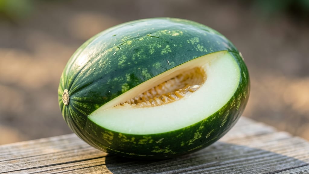 White-Fleshed Green Melon