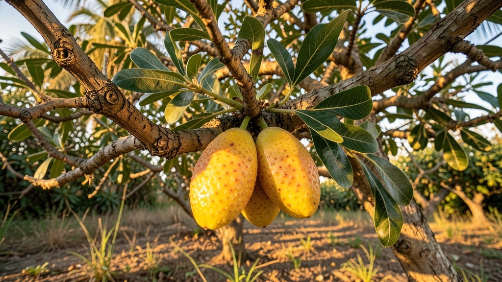 Pineapple Guava Tree for Honey-Scented Fruit