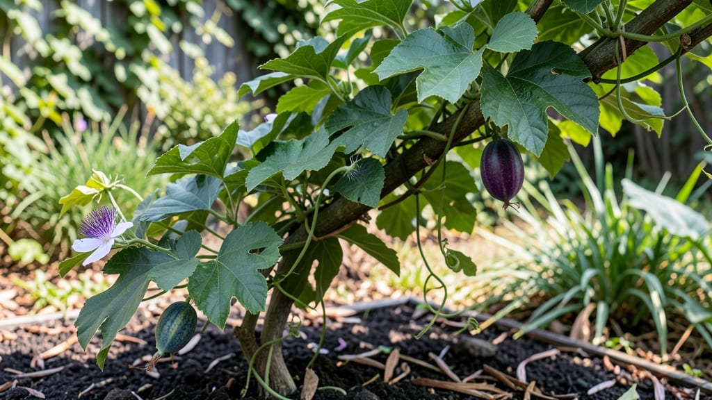 Passion Fruit In: Tropical Vines Thriving With Minimal Pruning