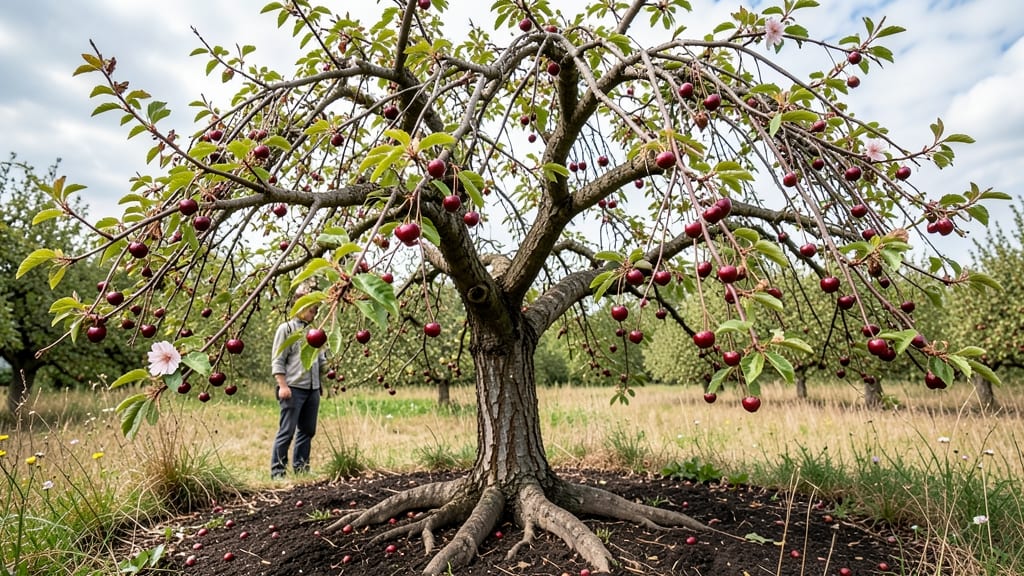 How Tall Do Cherry Fruit Trees Grow: Mature Height Ranges by Variety