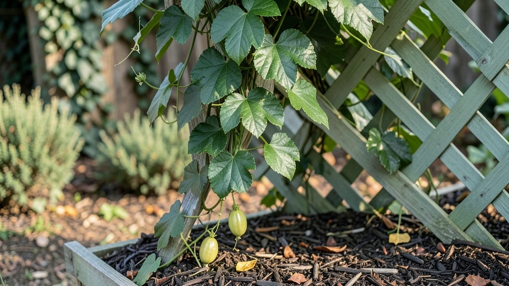 Passion Fruit Trellis: Vertical Space-Saving Support for Bountiful Harvests