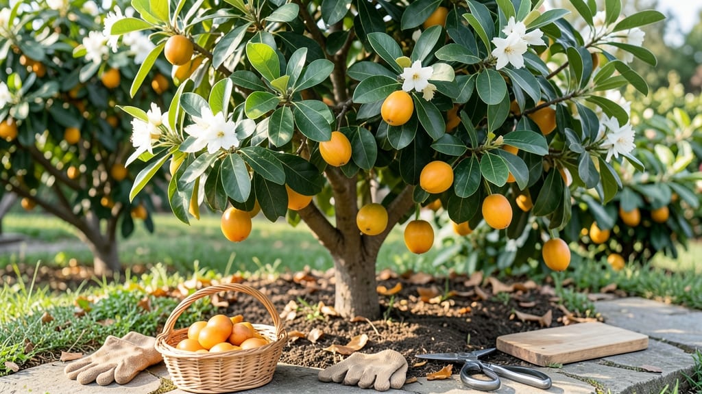When to Pick Loquat Fruit: Ripeness Tests by Color and Touch