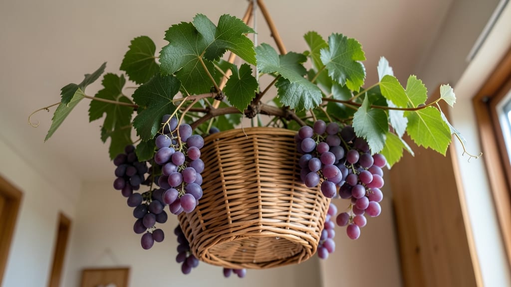 Indoor Grapevines Like Thompson Seedless