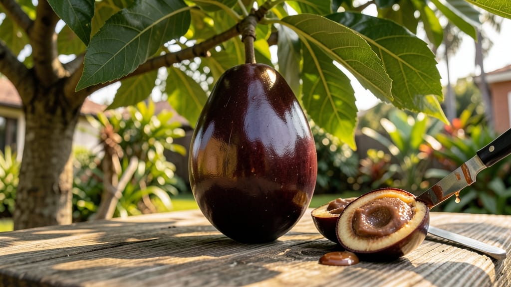 Mexican Black Sapote for Chocolate-Like Fruit